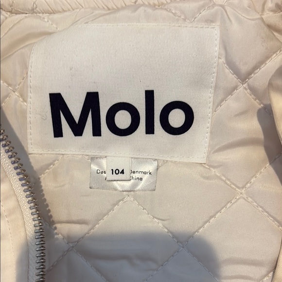 Kids Cream Jacket with Embroidered Patch - Picture 3 of 4